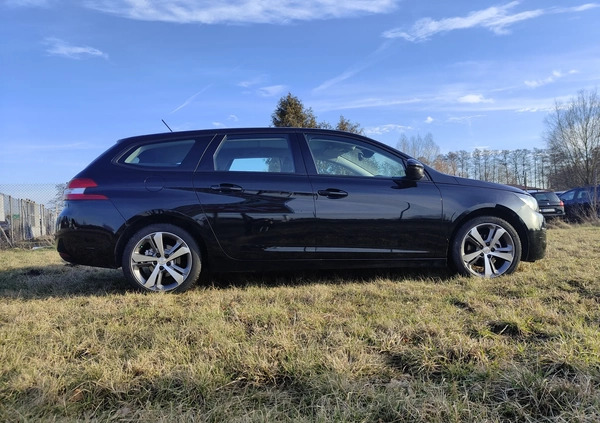 Peugeot 308 cena 30900 przebieg: 110000, rok produkcji 2015 z Słupca małe 352